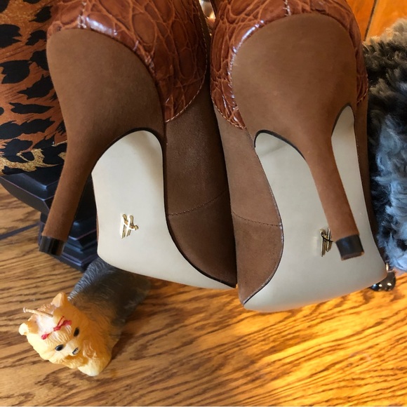 Stylish Hal Rubenstein Sz 8 - Cognac pumps - Picture 5 of 11